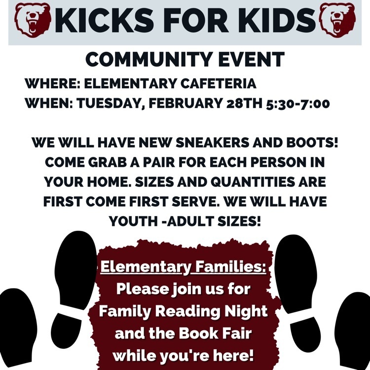 Kicks for Kids! Free shoes for the community!